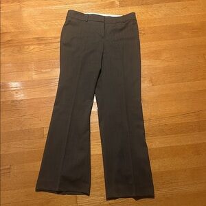 Ann Taylor Black and Gray/beige wool blend fully lined  Dress Pants
